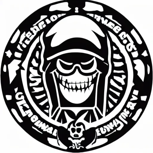 Image similar to die cut sticker, you are a crew member of the future king of the pirates