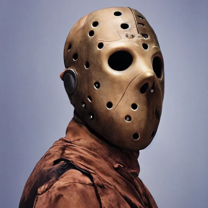 Image similar to jason voorhees looking beautiful for a vogue magazine photo shoot, 8 k,