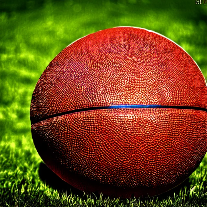 Prompt: a basketball with legs, photo, hdr, funny, silly, intricate details