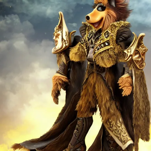 Image similar to emet selch as alf, final fantasy xiv,