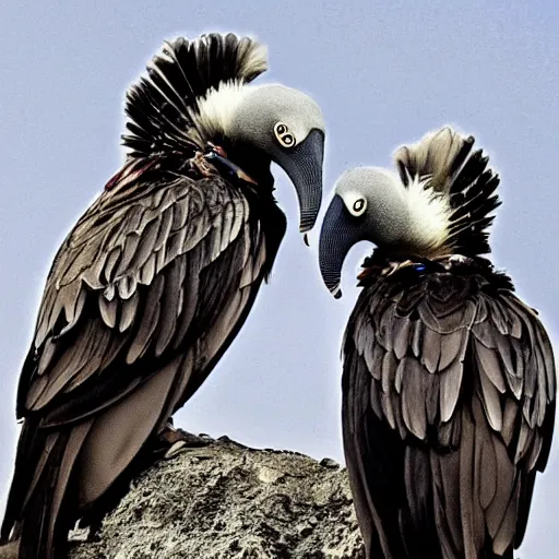 Image similar to masquerading, the the grey vultures