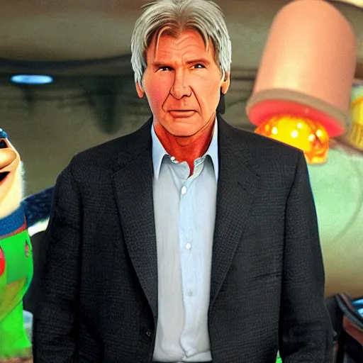 Image similar to Harrison Ford as seen in Disney Pixar's Up (2009)