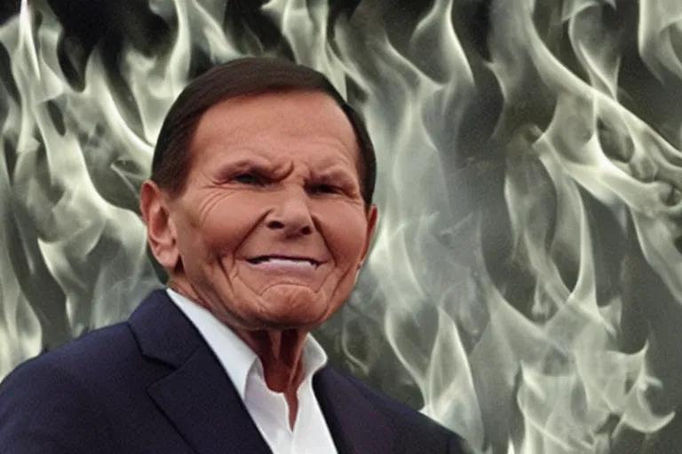 Image similar to kenneth copeland burning in hell