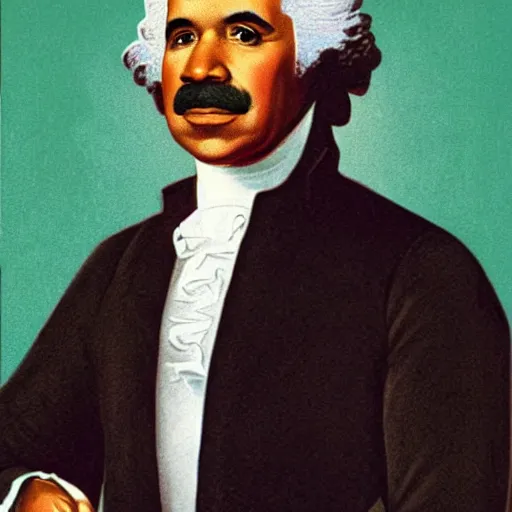 Image similar to Steve harvey as George Washington on the 1 dollar bill