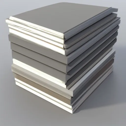 Image similar to construction materials 3 d render, 2 d render