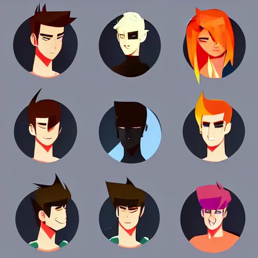 Prompt: 2 d character design, male pop star, vector art, digital art, portrait, 4 k, 8 k, sharp focus, smooth, illustration, concept art, music artist