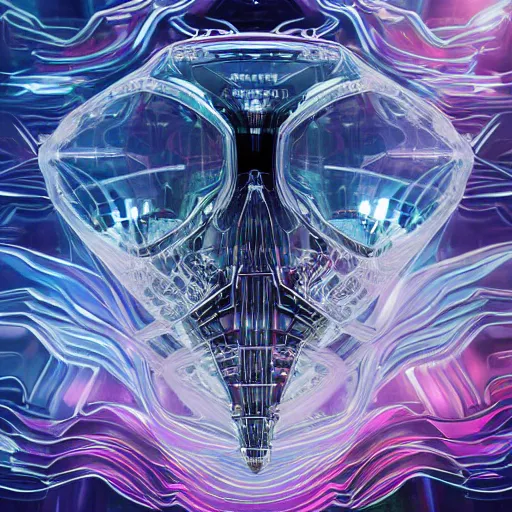 Image similar to infinitesimal maximalist future light pastel chrome futuristic singularity album cover image hi res resolution chrometype acid intricate baroque silver abstract detailed photorealistic cinematic atmospheric high quality wonderful asymmetric render illusion