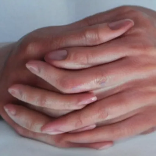 Image similar to natural hands that doesn't look ai created