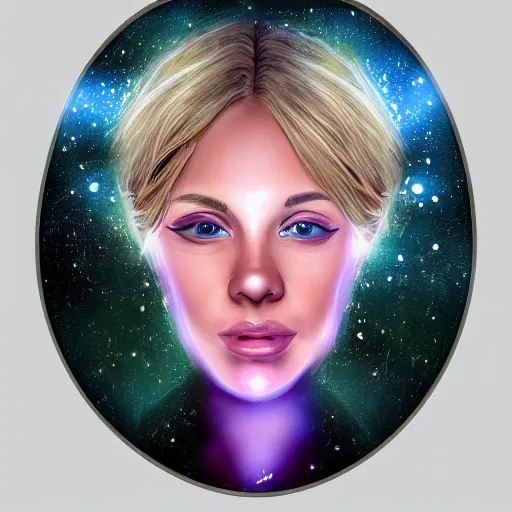 Image similar to a portrait of the luminary of the stars, gorgeous digital art