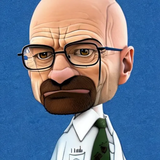 Image similar to walter white as a zootopia character