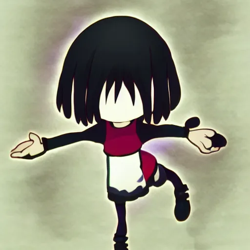 Image similar to Yume Nikki Madotsuki, hd 2d fan art