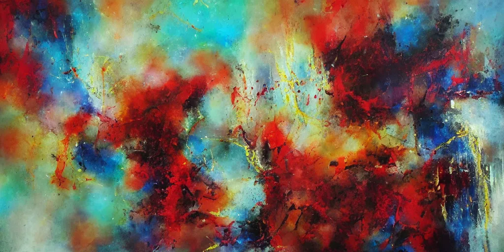 Image similar to a beautiful abstract painted by catrin arno