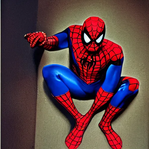 Image similar to spiderman by vermeer