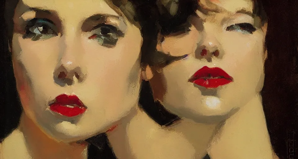 Prompt: painting by malcolm t liepke, young woman, detailed, stunning