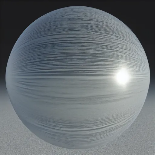 Prompt: an extremely detailed professional photo bright day of a large sphere with a mirrored surface on the ground in the gobi desert 1996 3d render