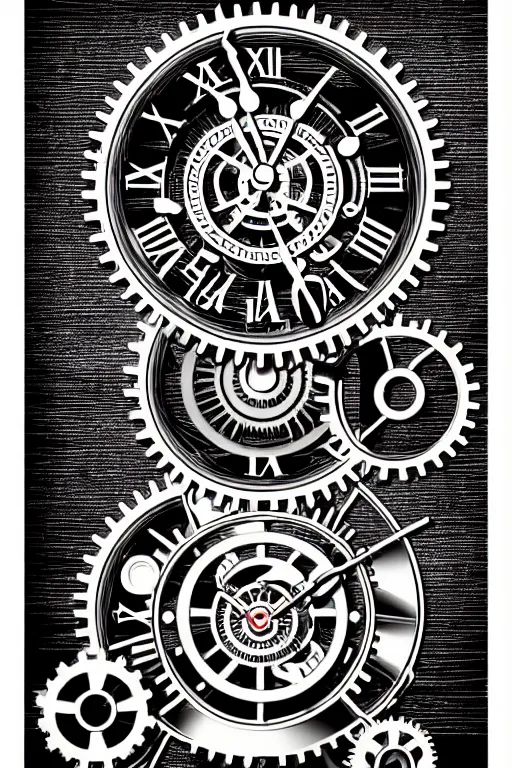 Steampunk Clock And Gears Photograph by Mountain Dreams - Fine Art America