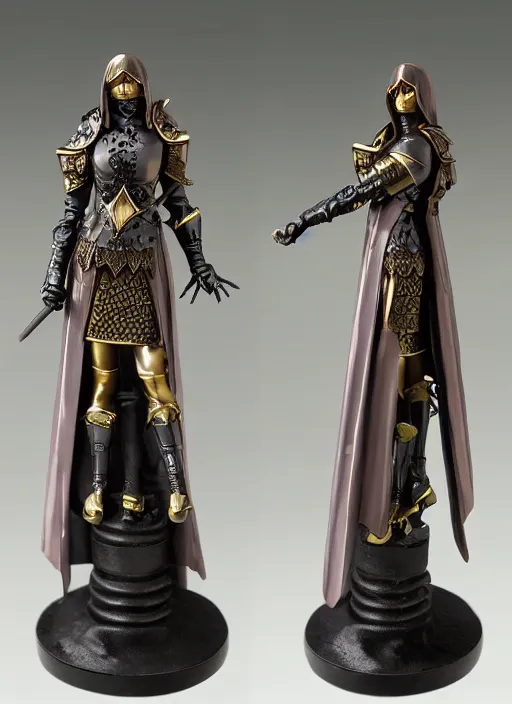 Image similar to 80mm, resin detailed model figure of Alchemy Imperial Princess knight gothic bronze