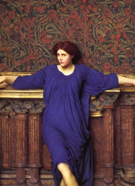 Prompt: preraphaelite colour photography by frederic leighton, 8 k