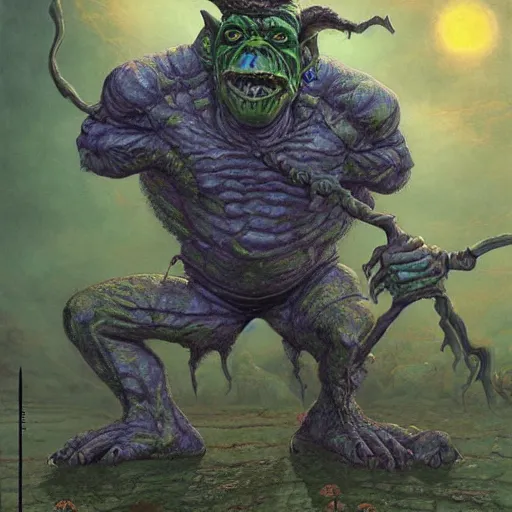 Image similar to creepy goblin orc by Mark Brooks, Donato Giancola, Victor Nizovtsev, Scarlett Hooft, Graafland, Chris Moore