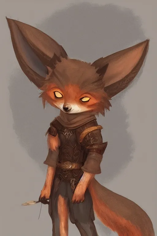 Image similar to an anthropomorphic medieval fox with a fluffy tail, backlighting, trending on artstation, digital art, furry art, trending on furaffinity, fantasy art, by kawacy