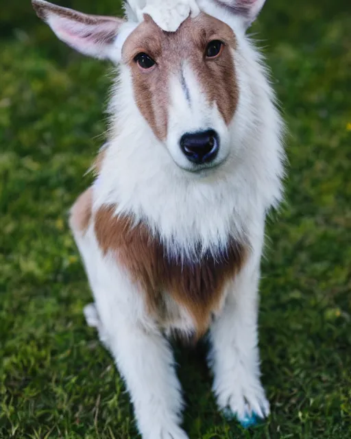 Prompt: portrait photo still of a young asriel dreemurr, 8 k, 8 5 mm f 1. 8