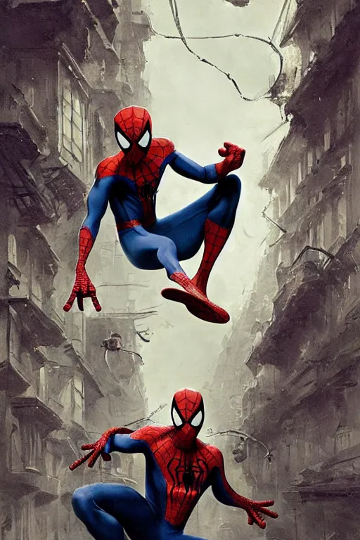 Image similar to spiderman sneakers, decorative ornaments, by carl spitzweg, ismail inceoglu, vdragan bibin, hans thoma, greg rutkowski, alexandros pyromallis, perfect face, sharply focused, sharply detailed, centered, rule of thirds, realistic shading