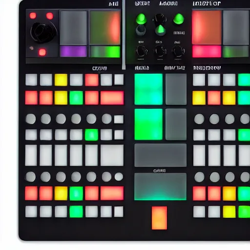 Prompt: New official Ableton MIDI controller push 3