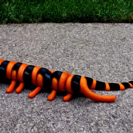 Prompt: centipede dachshund