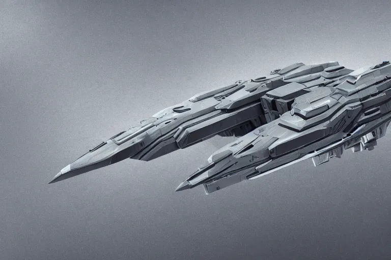 Image similar to concept art of a futuristic military battleship, in gunmetal grey, extremely symmetrical, blueprint schematics, top down view, bottom view, side view, mecha inspired, macross, battlestar galactica, robotic, highly detailed, artstation, pinterest, super realistic, hard surface model, autodesk maya, octane render