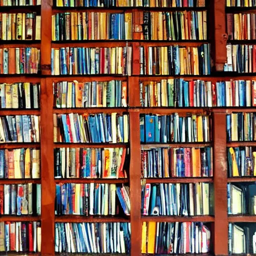 Image similar to hills of books