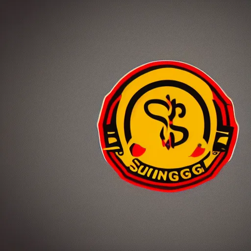 Prompt: logo for a company called slingshot