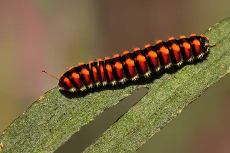 Image similar to hickory horned devil ( regal moth ) caterpillar award winning nature photography