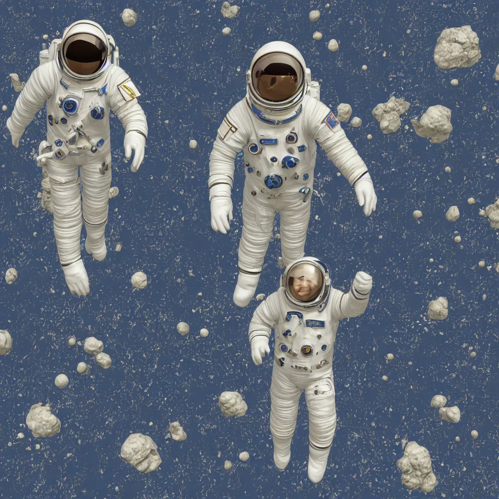 Image similar to cosmonaut texture