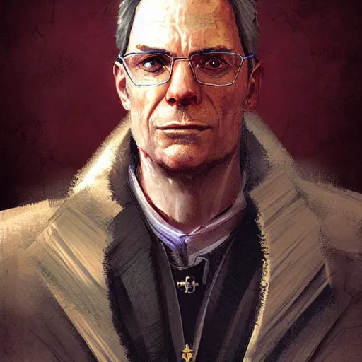 Prompt: detailed portrait of xavier of bourbon parma by marc simonetti