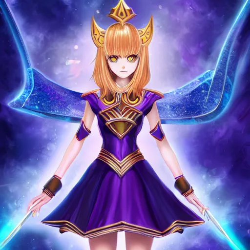 Image similar to beautiful dark magician girl, full body, mystical, ultra detailed, 4k