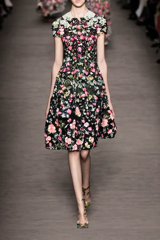 Image similar to valentino 2 0 1 3 floral dress