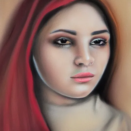 Image similar to female portraits by ahmed aldoori, artwalshy