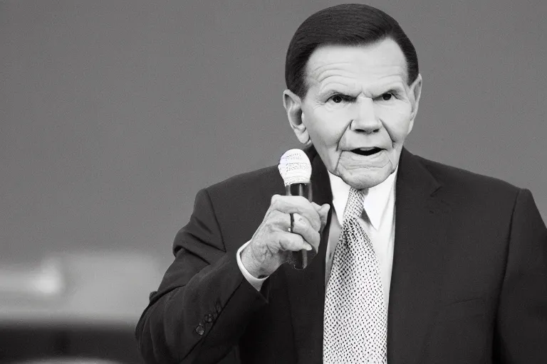 Prompt: kenneth copeland in jail