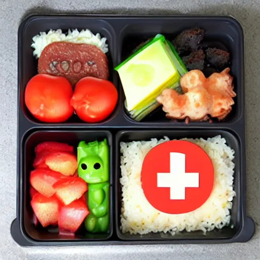 Image similar to doom bento box