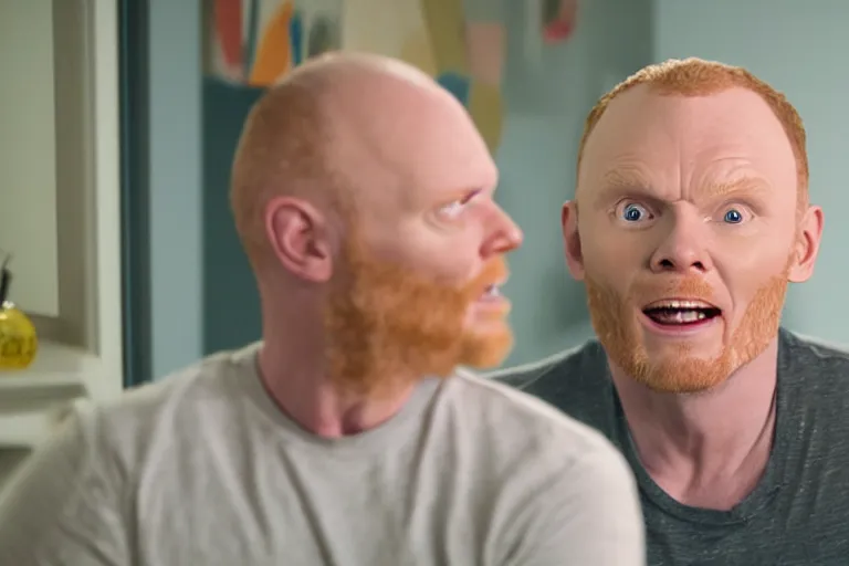 Image similar to still frame of bill burr in barbie, by Jaap Buitendijk