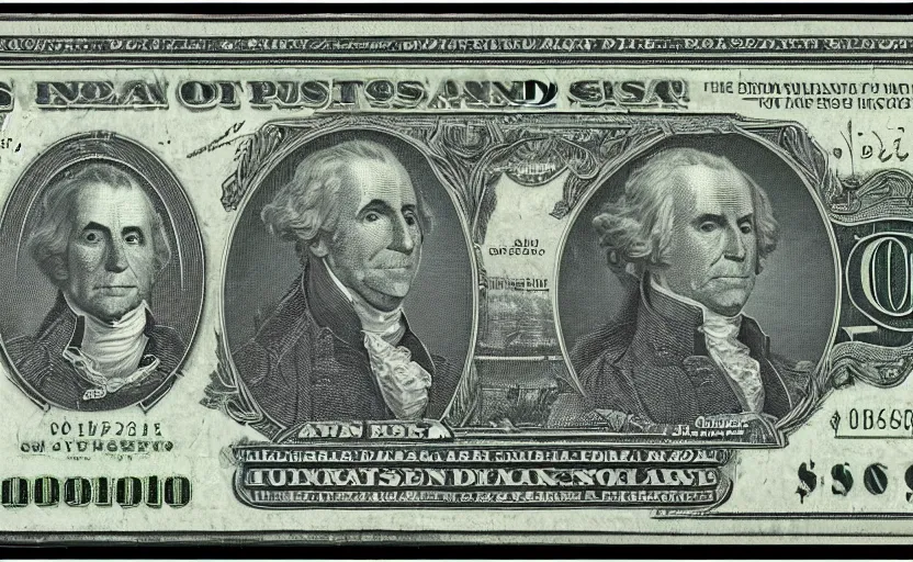 Image similar to rectangular photograph of ten dollar u. s. currency note featuring hamilton