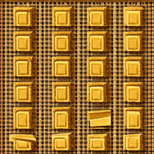 Image similar to isometric stacked layers of swiss cheese