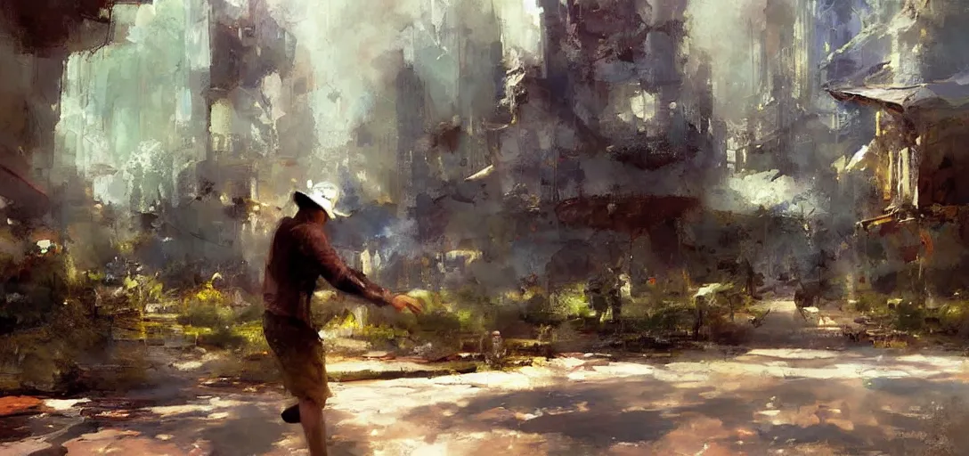 Prompt: a beautiful painting of reality shifting, craig mullins