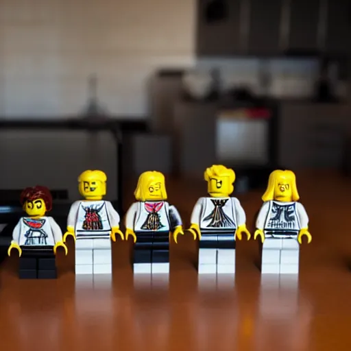 Image similar to lego horror minifigures, 8 k,