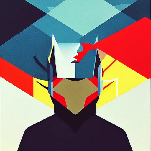 Prompt: Char Aznable profile picture by Sachin Teng, asymmetrical, Organic Painting , Matte Painting, meaningful, Powerful, geometric shapes, hard edges, graffiti, street art:2 by Sachin Teng:4