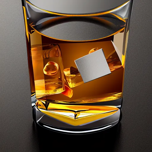 Prompt: photorealistic glass of whiskey