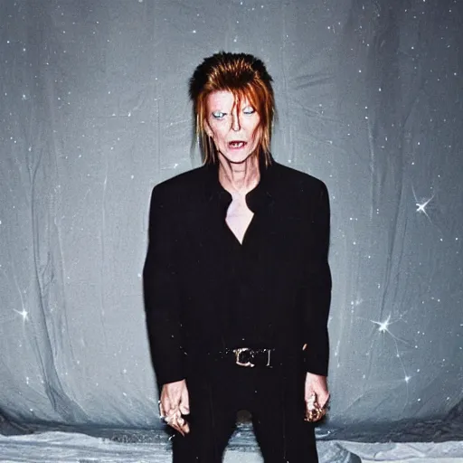 Image similar to david bowie inthestyleofdiscoelysium