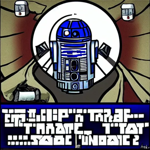 Prompt: vampire r 2 d 2