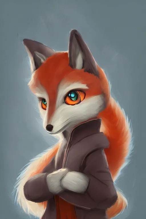 Image similar to anthropomorphic medieval fox with a fluffy tail, trending on artstation, trending on furaffinity, digital art, by kawacy, anime, furry art, warm light, backlighting, cartoon, concept art