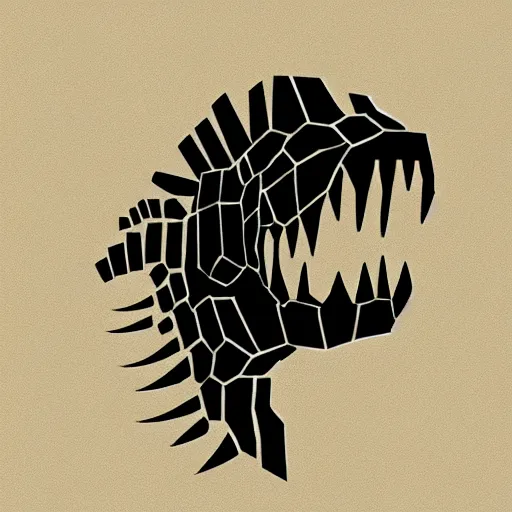 Image similar to cyborg crocodile but minimalistic corporative art, trending on artstation, minimalism